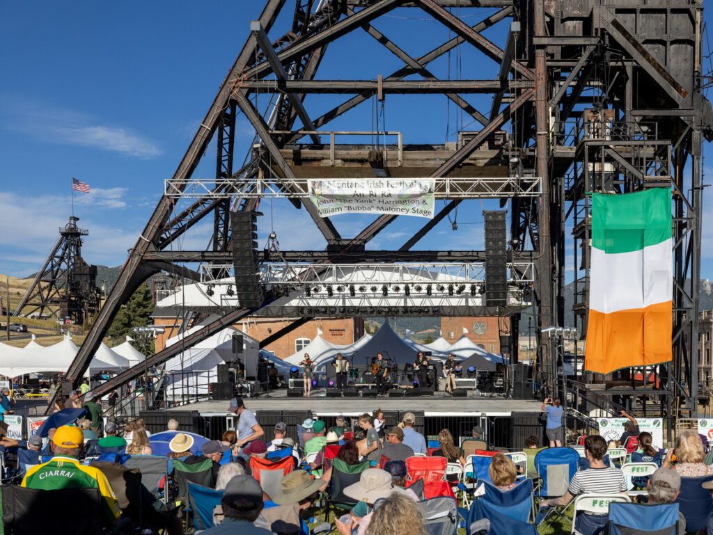 An Ri Ra Irish Festival in Butte, Montana