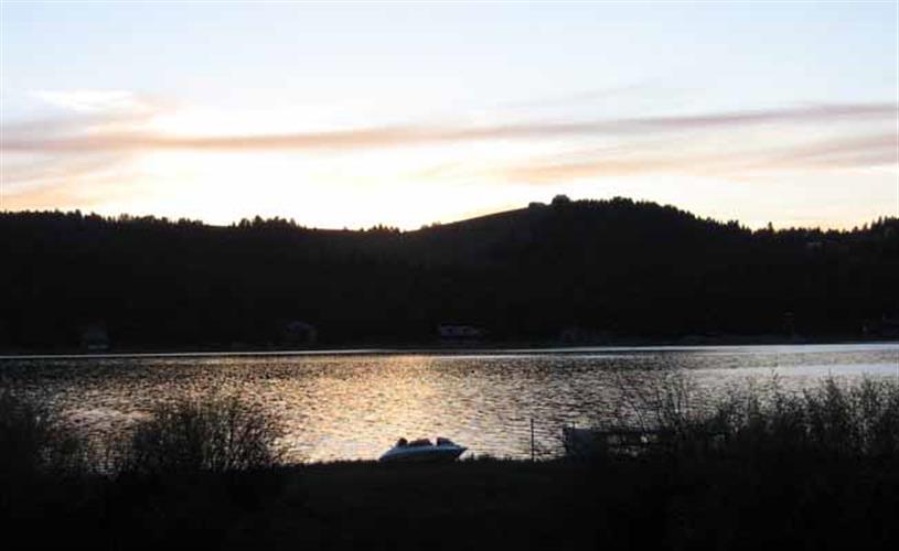 Lakeside Rental on Georgetown Lake: sunset