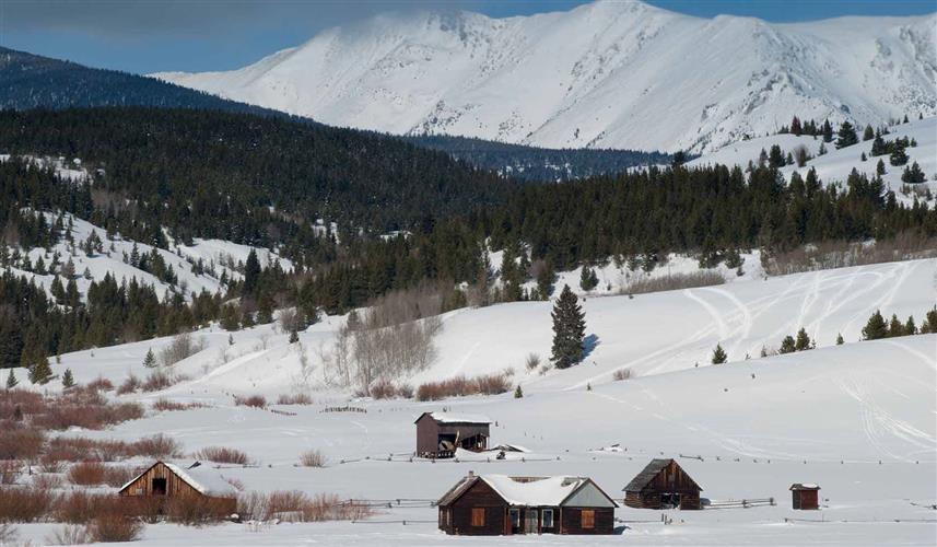 Mount Haggin Nordic Ski Area: scenery