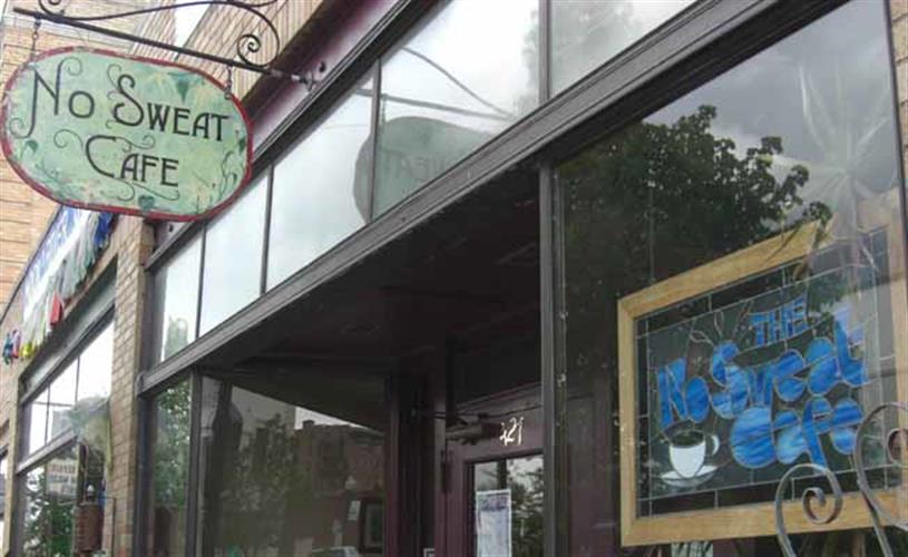 No Sweat Cafe: exterior