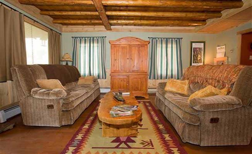 Ruby Valley Lodge: living room