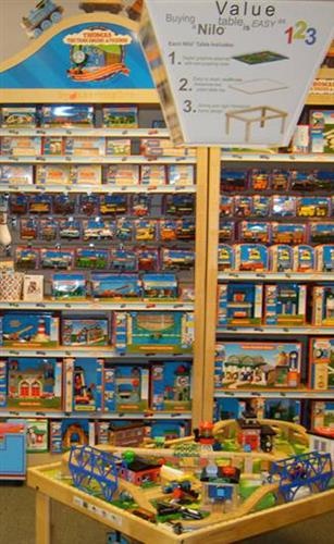 Lasso the Moon Toys: toy display