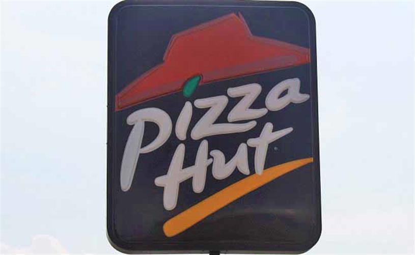Pizza Hut: sign