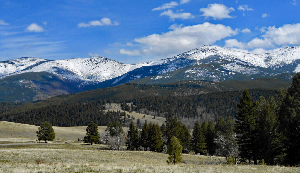 Elkhorn Mountains From West of Jefferson City