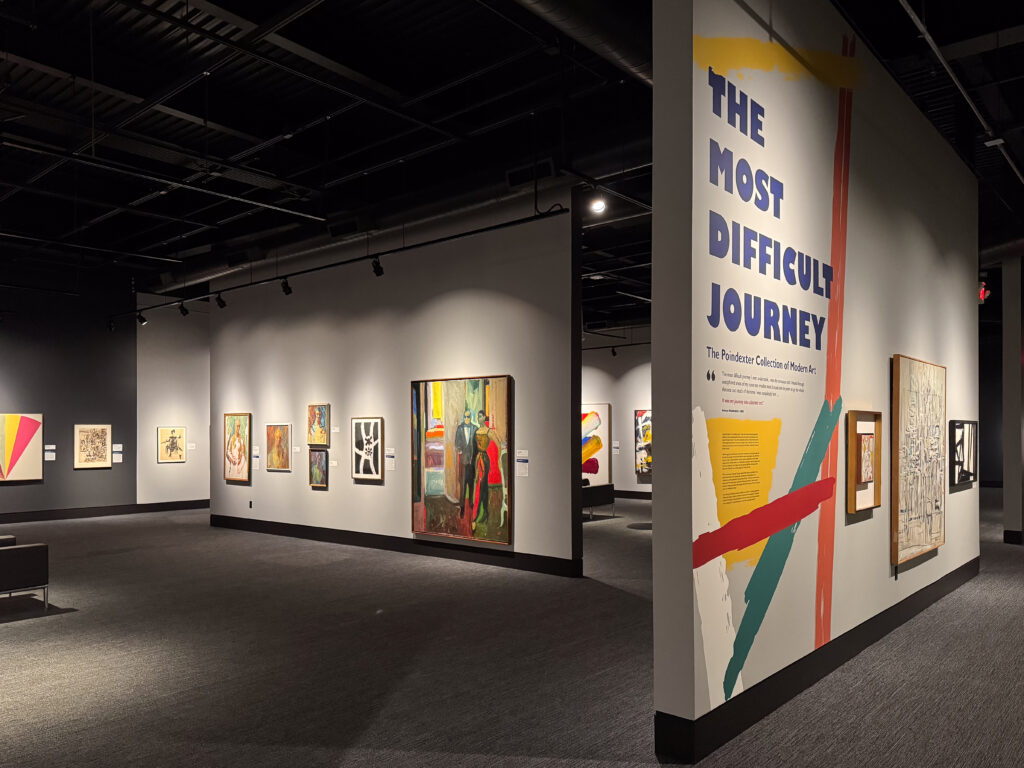 Rotating gallery exhibit at the Montana Heritage Center. Photo by Sarah Bolt, Tempest Technologies.