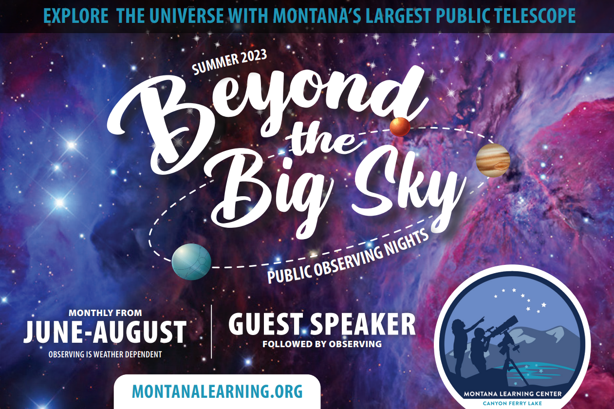 Beyond the Big Sky – Public Stargazing Nights in July - Helena, MT |  Southwest Montana