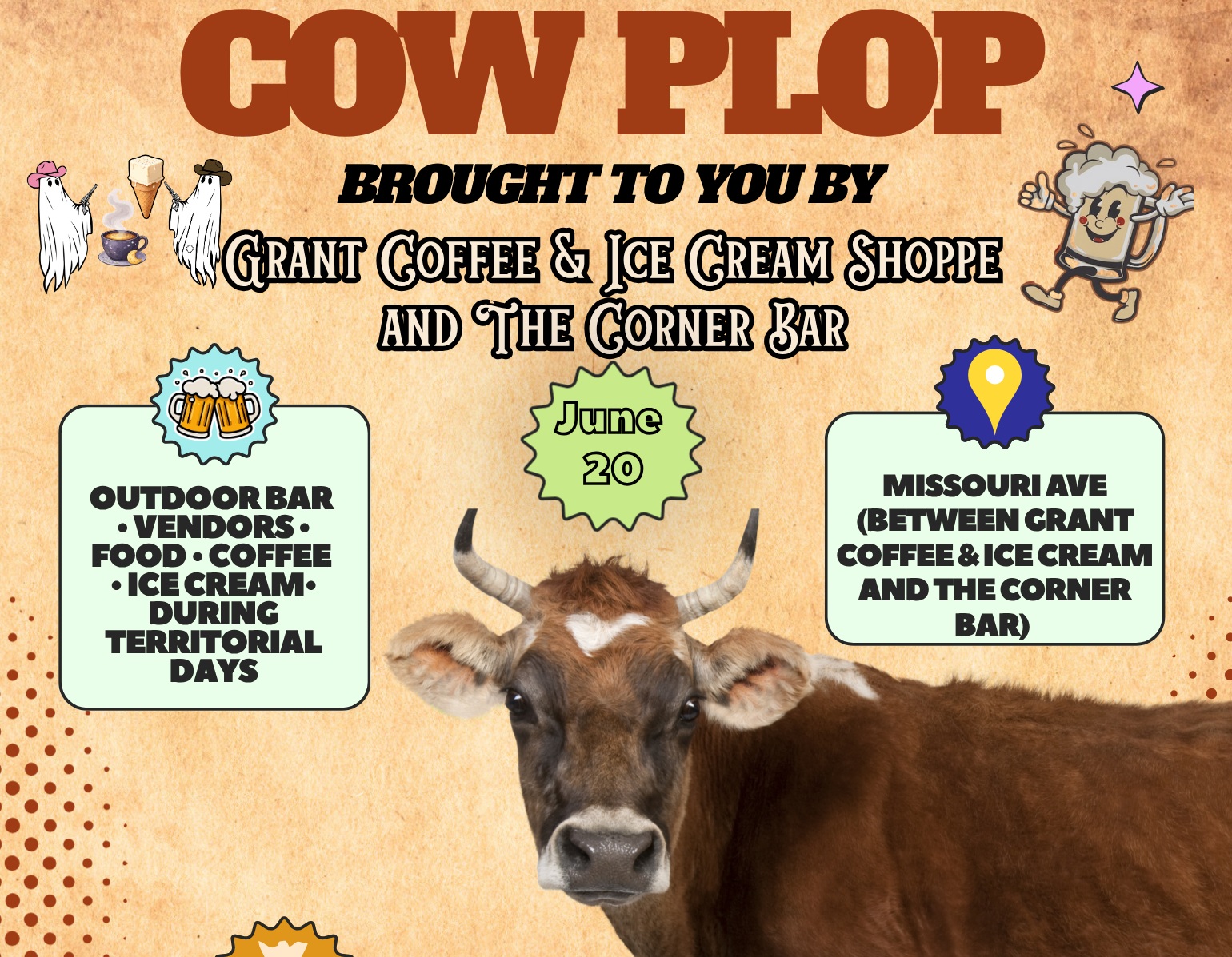 The Great Cow Plop in Deer Lodge - Deer Lodge, MT | Southwest Montana