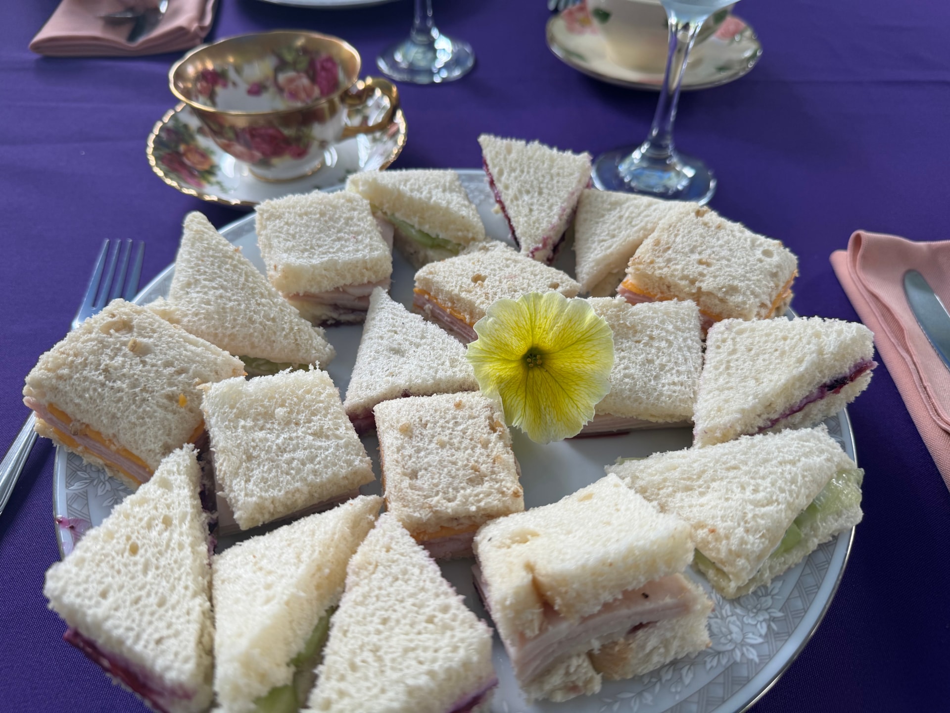 High Tea in the Garden in July