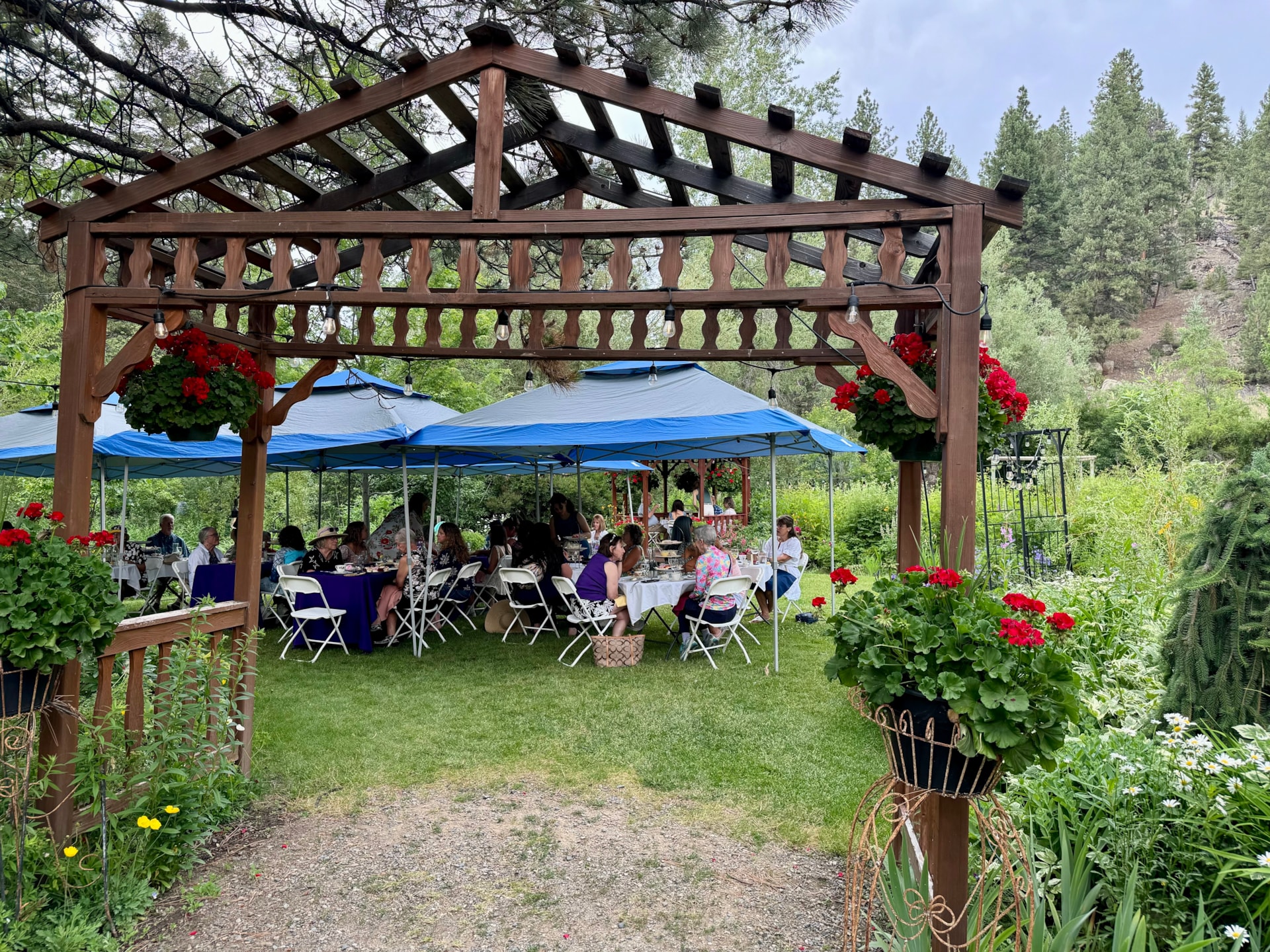 High Tea in the Garden in July