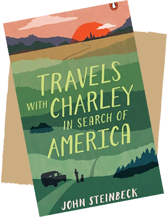 Book Cover - Travels with Charley in search of America