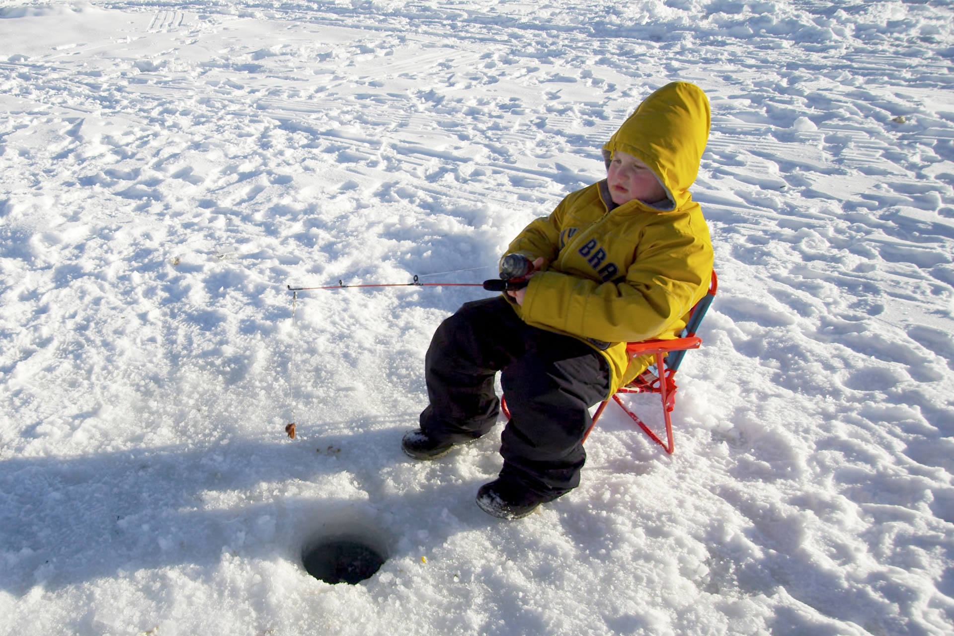 Ice Fishing in Southwest Montana