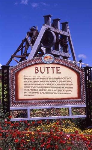 Butte Convention and Visitor Bureau: Lady of the Rockies