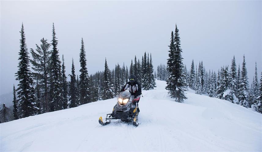 Twin Lakes/Ajax Lakes Snowmobile Trail: 
