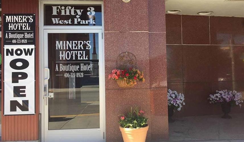The Miner's Boutique Hotel: 