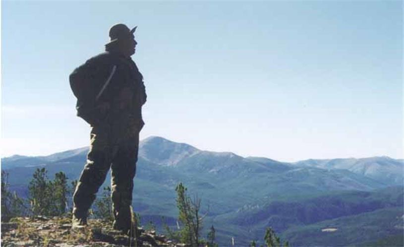 Scapegoat Wilderness Outfitters: overlooking scenic mountains