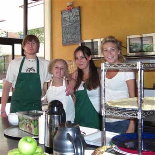 Last Chance Creperie: staff