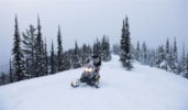 Miner Lake Snowmobile Trail