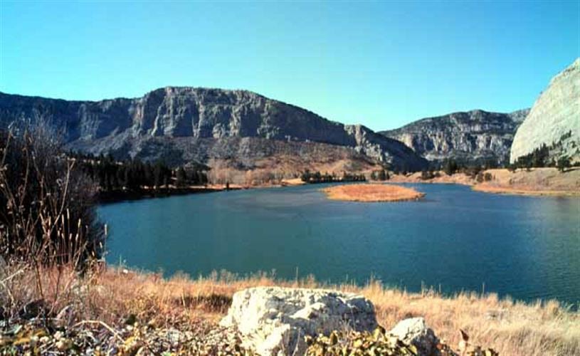 Sun River Wildlife Management Area: Sun River scenic