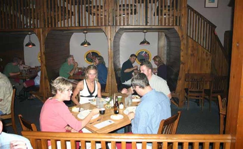 On Broadway: guest around the table