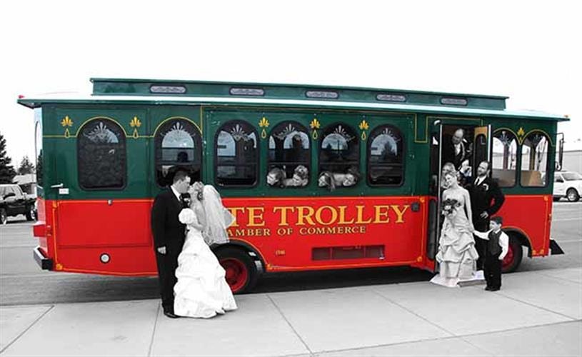 Butte Trolley: wedding