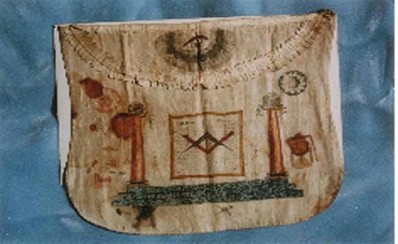 Grand Lodge of Montana Museum and Library: apron