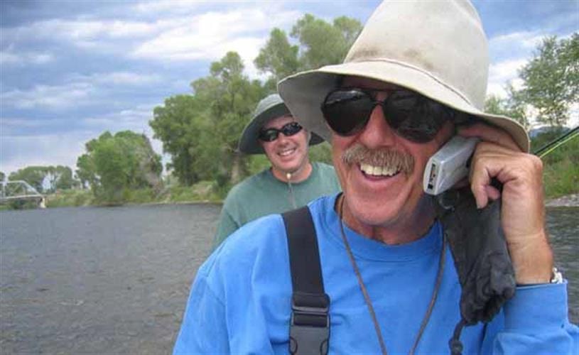 Randy Brown's Madison Flyfisher: on the river