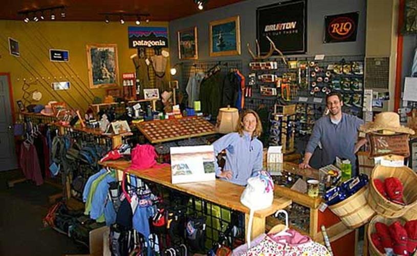 Flint Creek Outdoors: store interior