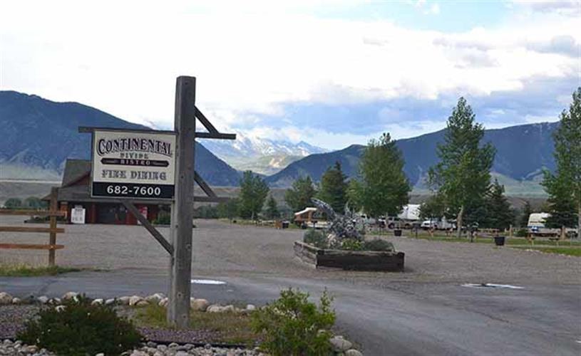 Continental Divide: sign