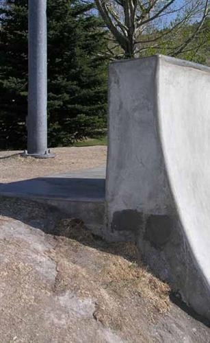 Benny Goodman Skate Park: feature at skate park