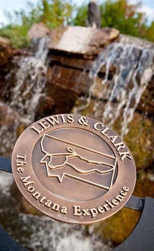 Lewis & Clark:  The Montana Experience: waterfall