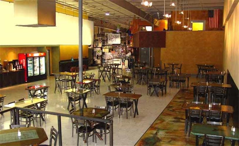 Staggering Ox: Dining area