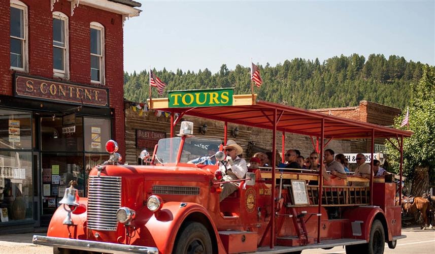 Historic Tour Company of Virginia City: fire engine