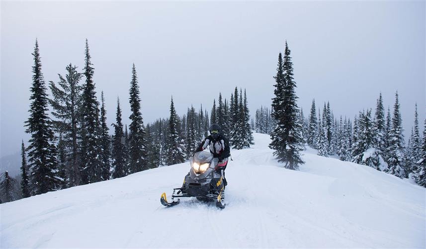 Rimini-Elliston-Basin Snowmobile Loop: 
