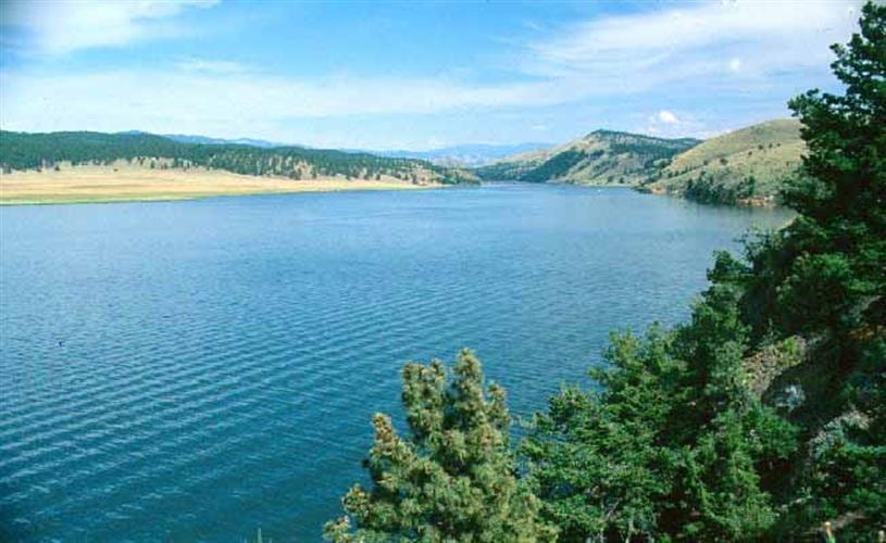 Hauser Reservoir: Lake view