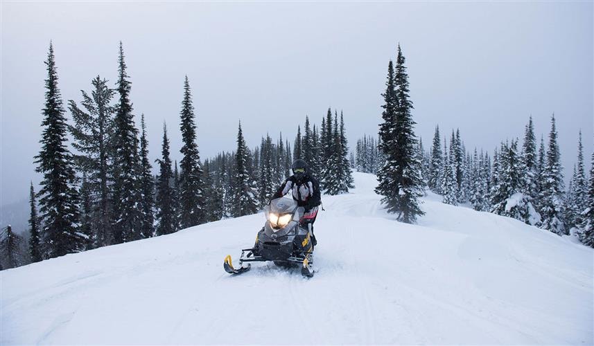 Big Hole/Bitterroot Road Snowmobile Trail: 
