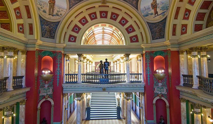 Montana State Capitol: interior