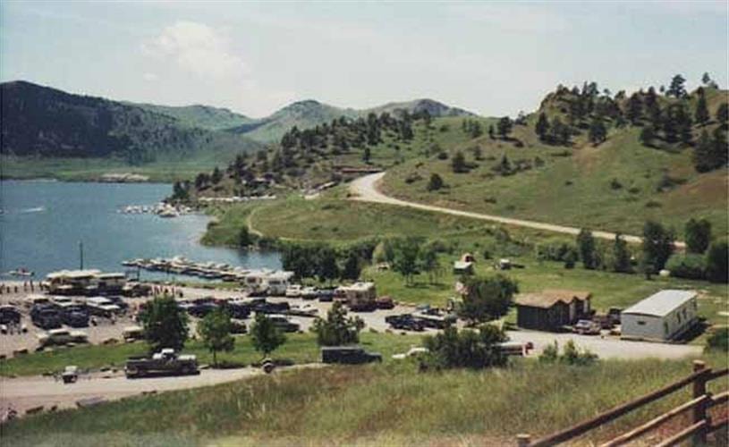 Holter Lake: summer time at Holter Lake Campground