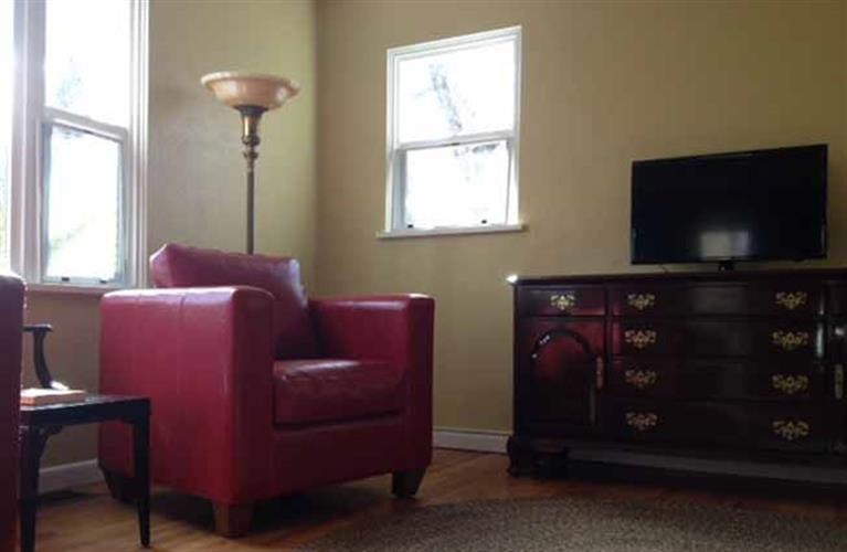 The Helena House: living room