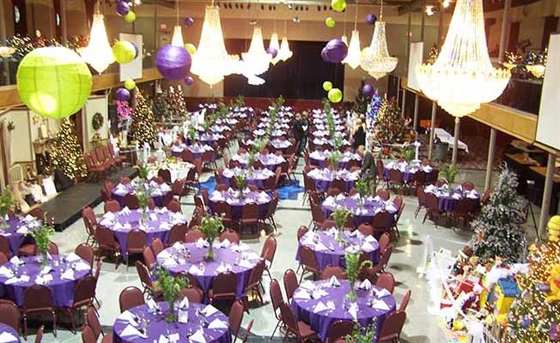 Helena Civic Center: ballroom banquet