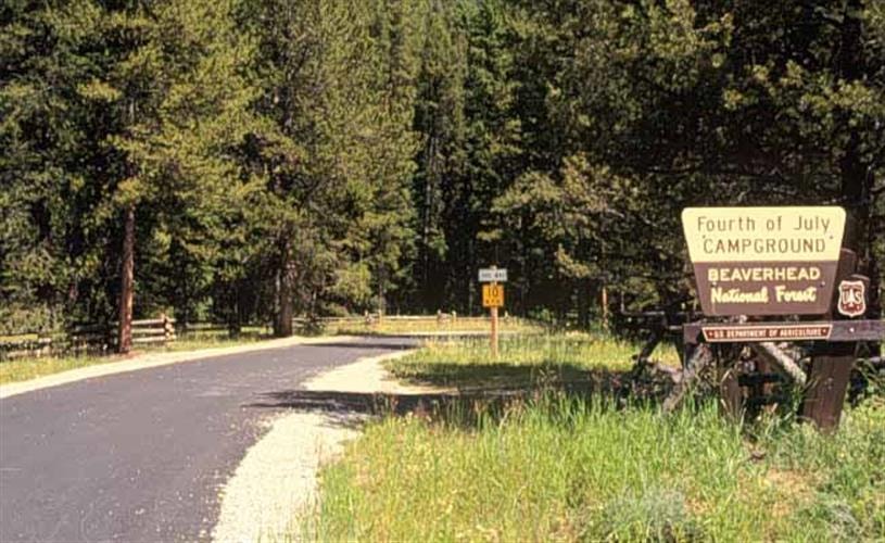 Fourth of July Campground: 