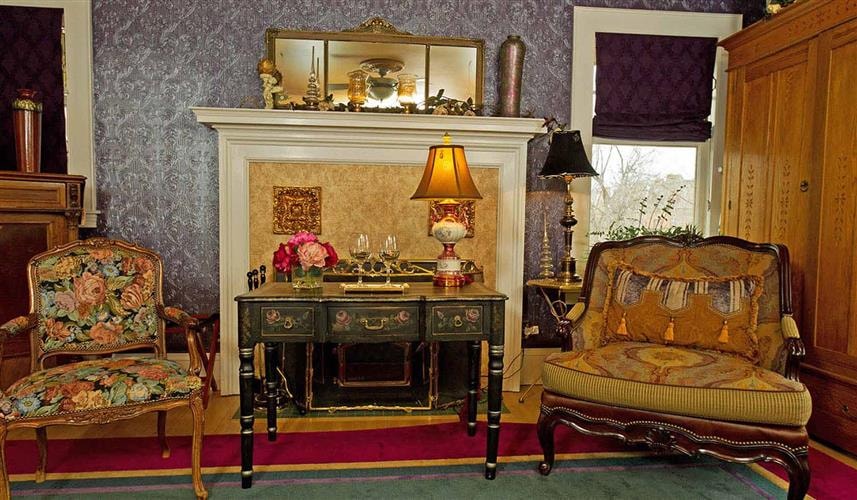 Carolina B&B: sitting area