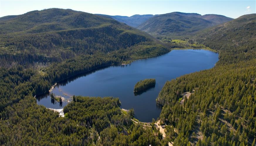 Mussigbrod Campground: Photo of Mussigbrod Lake near Wisdom MT