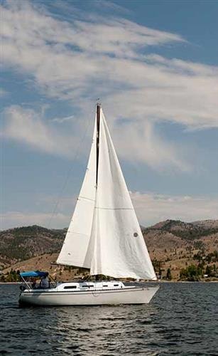 Canyon Ferry Reservoir: sailing