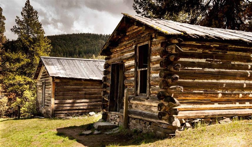 Garnet Ghost Town: building