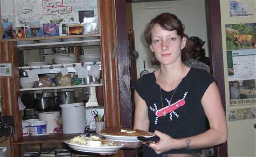 No Sweat Cafe: customers