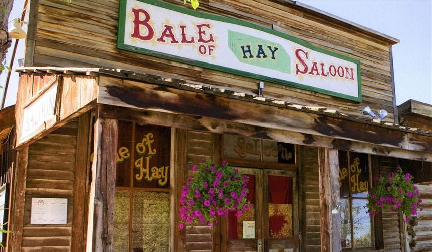 Bale of Hay Saloon: exterior
