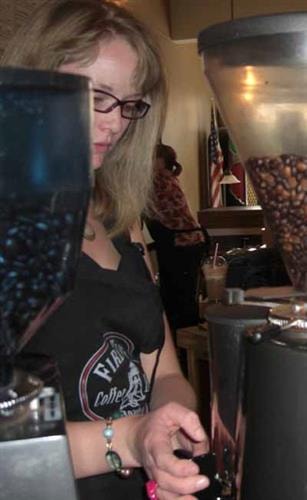 Fire Tower Coffee House: customers