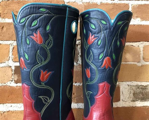 Schwarz Custom Boots: 