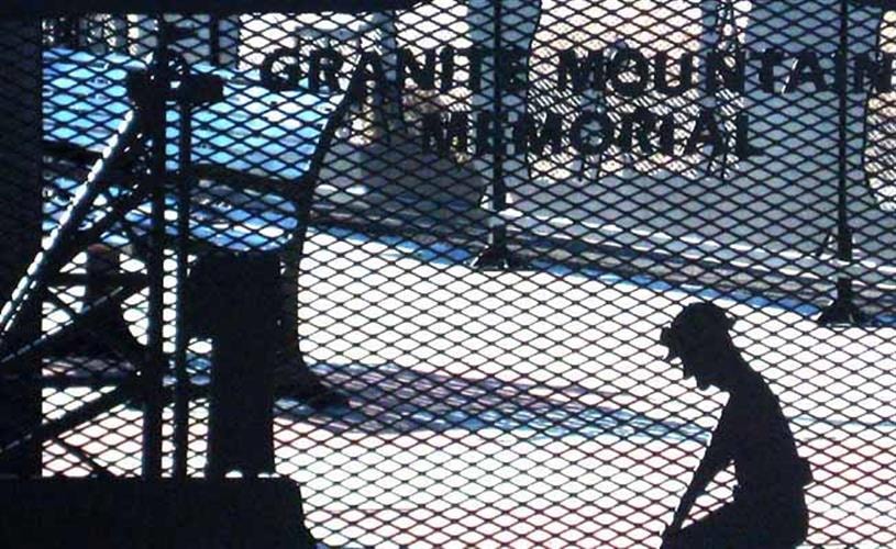 Granite Mountain Memorial Overlook: memorial