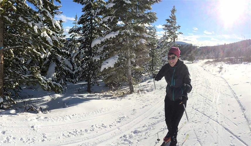 MacDonald Pass Cross Country Ski Trails: 